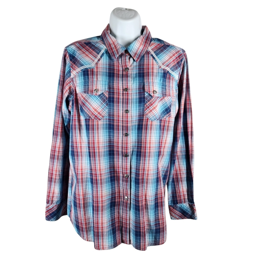 Ariat Real Plaid Buffalo Snaps Western Shirt